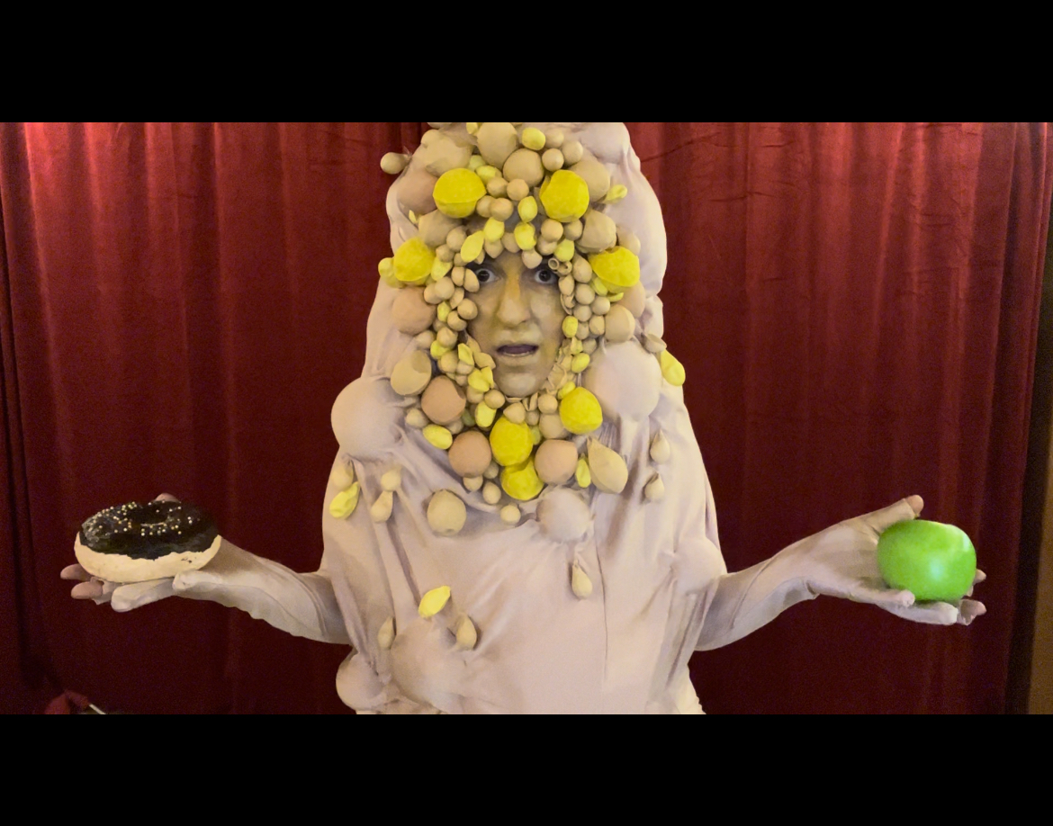 Photo of Emily June Newton in Fat Cell costume